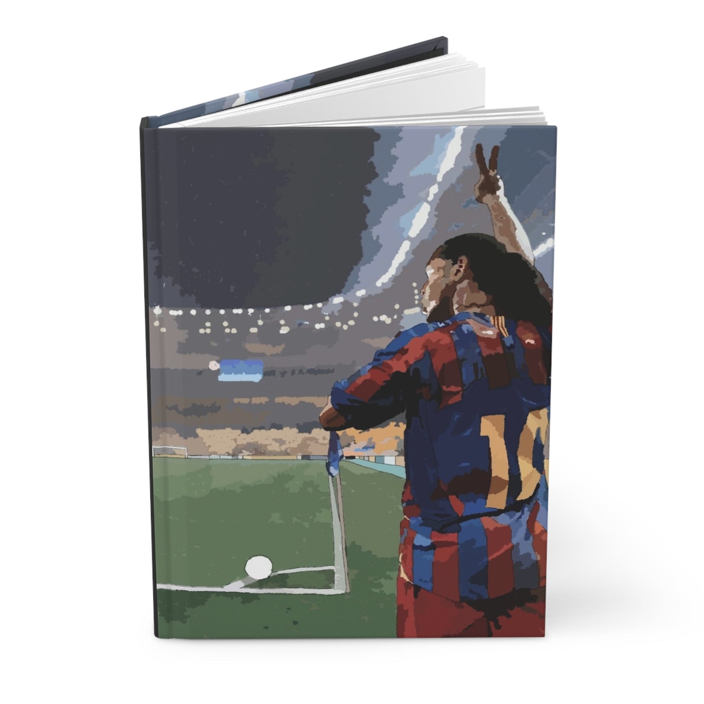 Ronaldinho Hardback Notepad