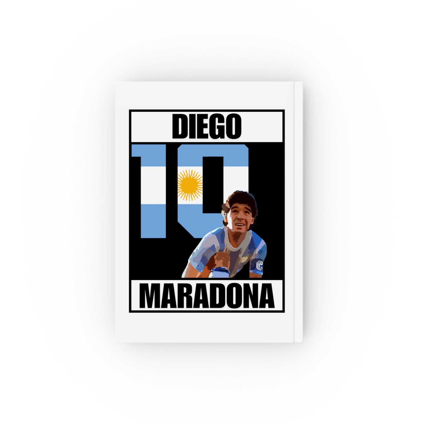 Diego Maradona Hardback Notepad