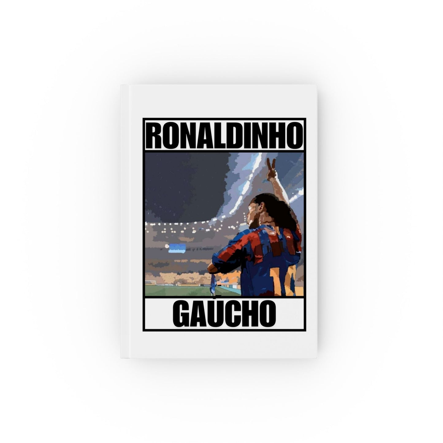 Ronaldinho Gaucho Hardback Notepad