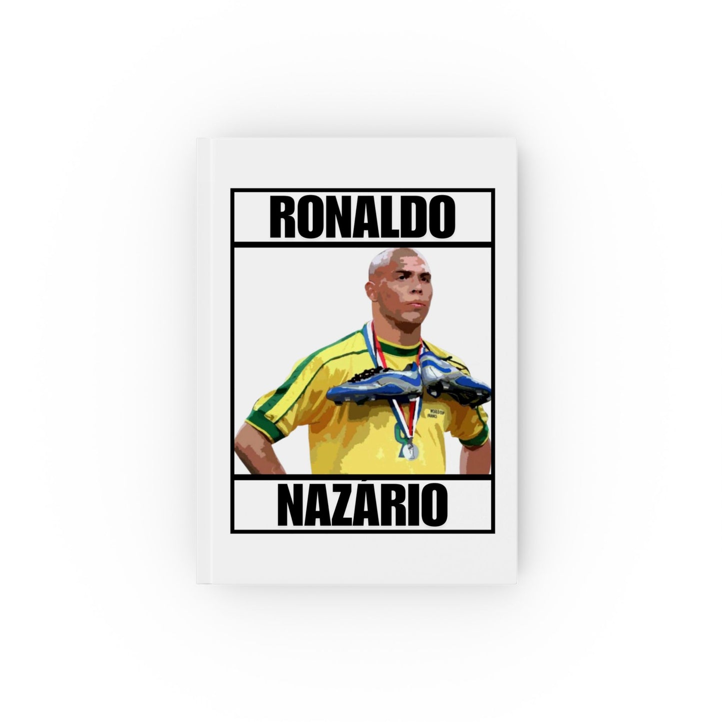 Ronaldo Nazario Hardback Notepad