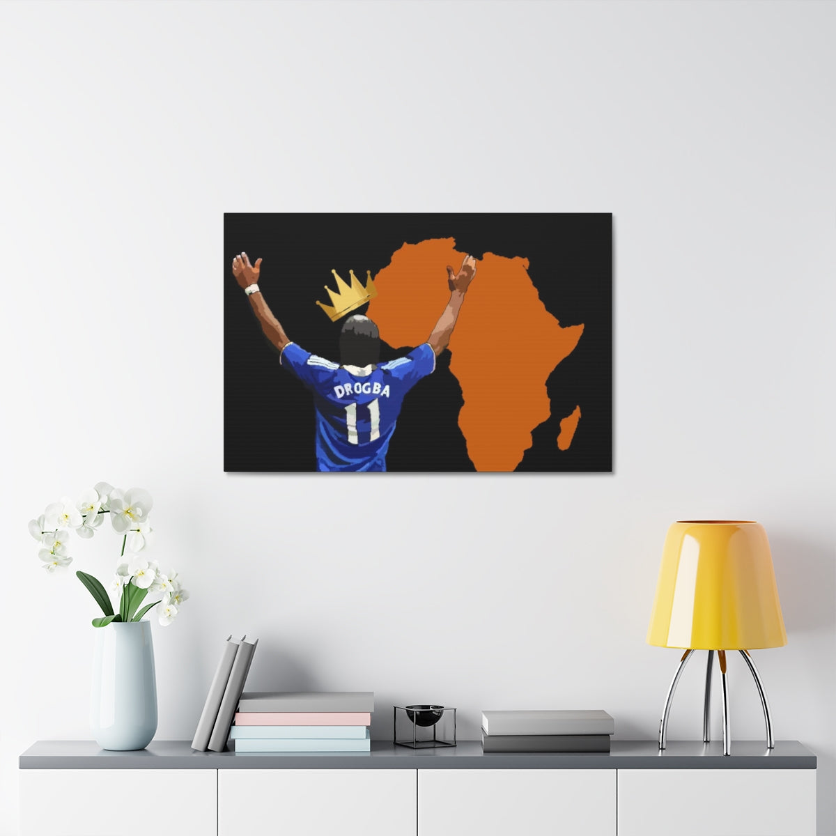 The African King Satin Canvas