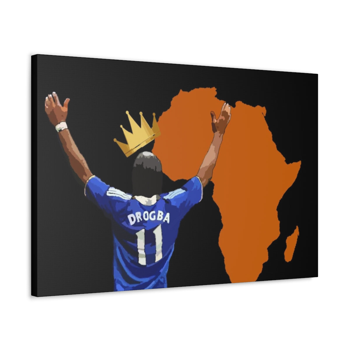 The African King Satin Canvas