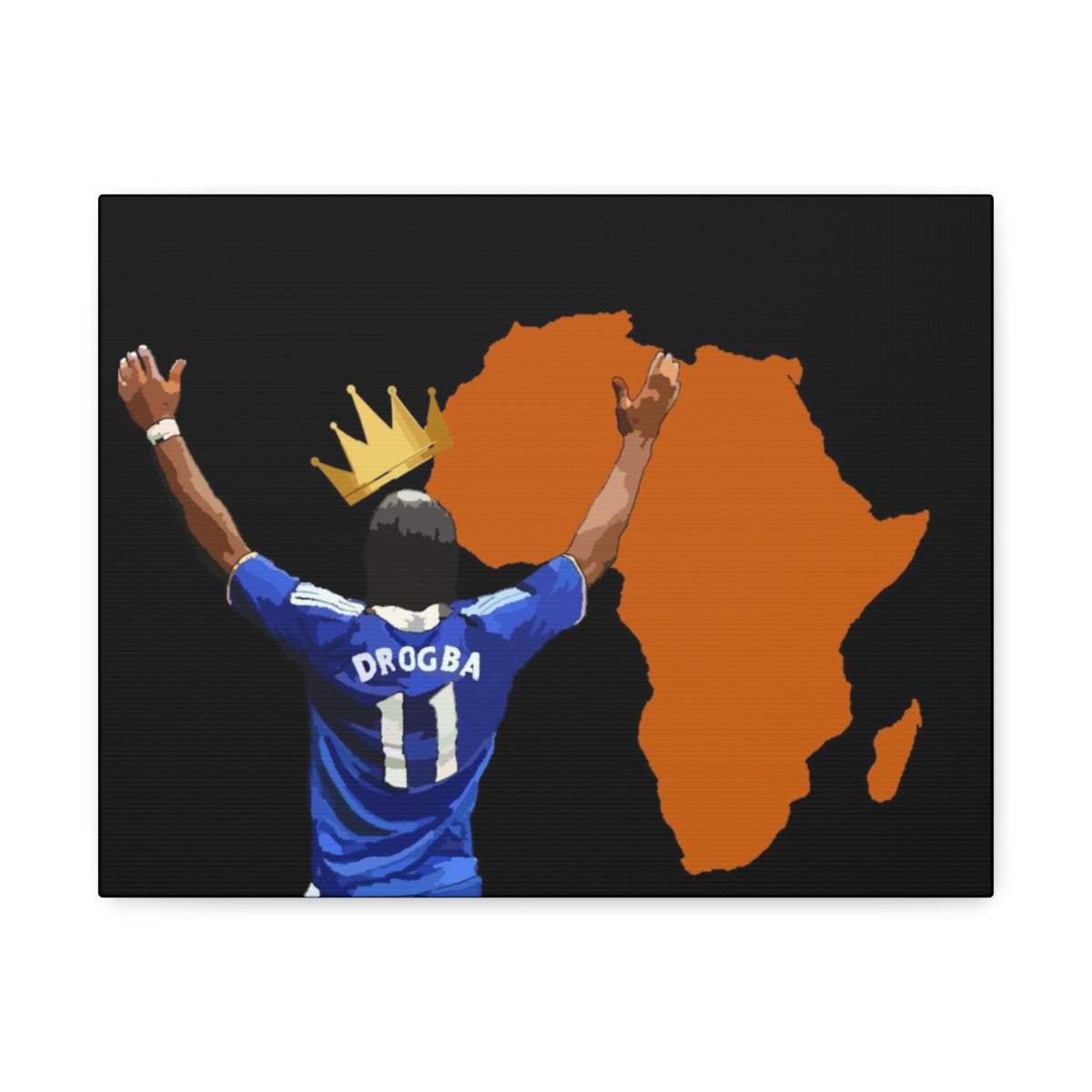 The African King Satin Canvas