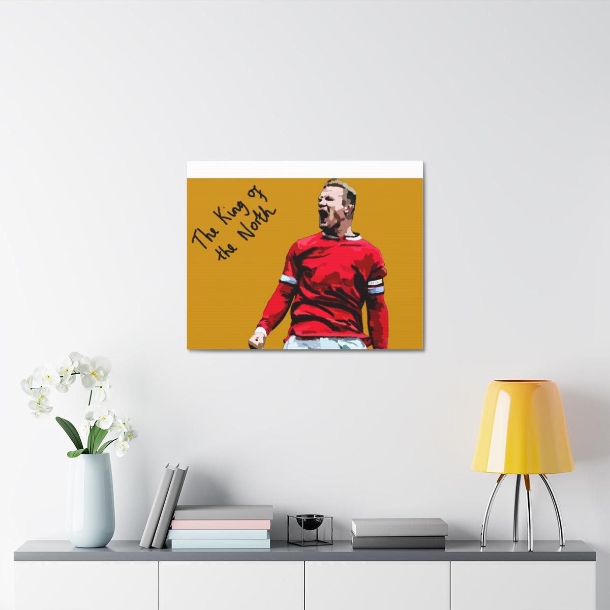 The King of The North Satin Canvas