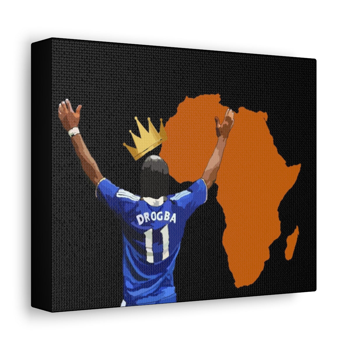 The African King Satin Canvas