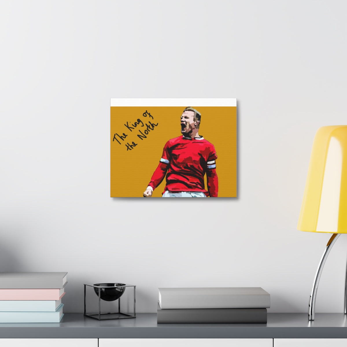 The King of The North Satin Canvas