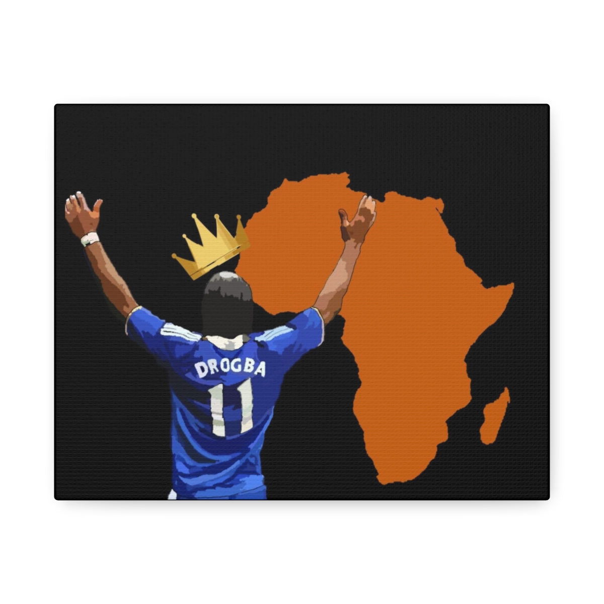 The African King Satin Canvas