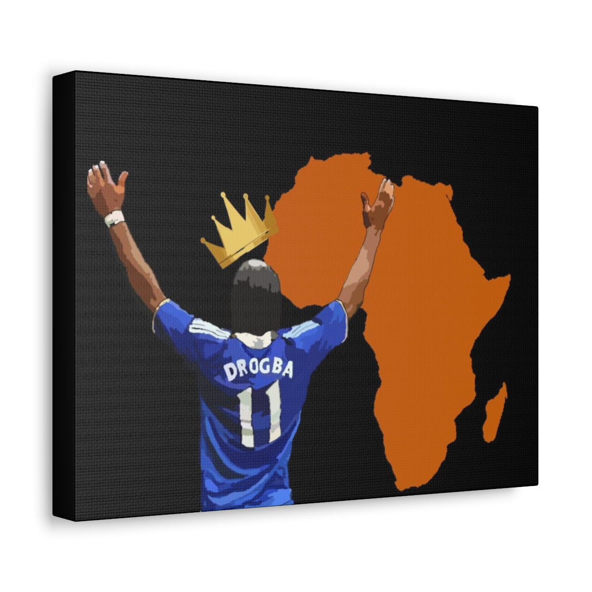 The African King Satin Canvas