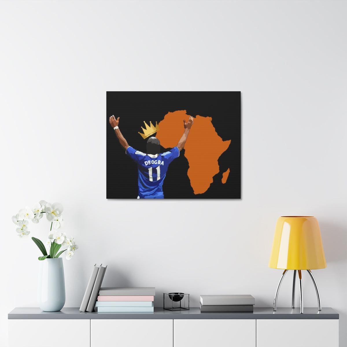 The African King Satin Canvas