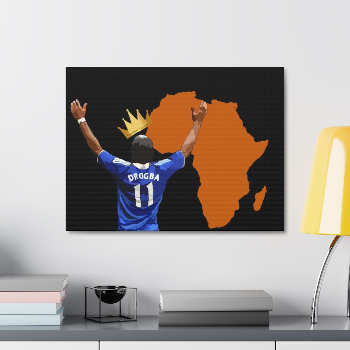 The African King Satin Canvas