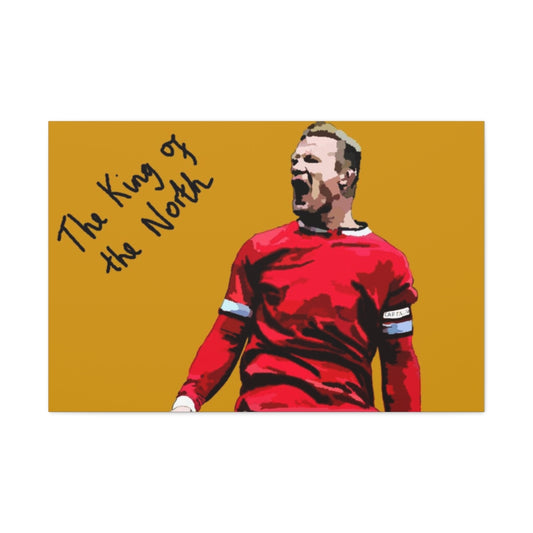 The King of The North Satin Canvas