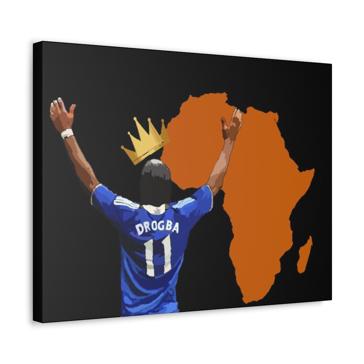 The African King Satin Canvas