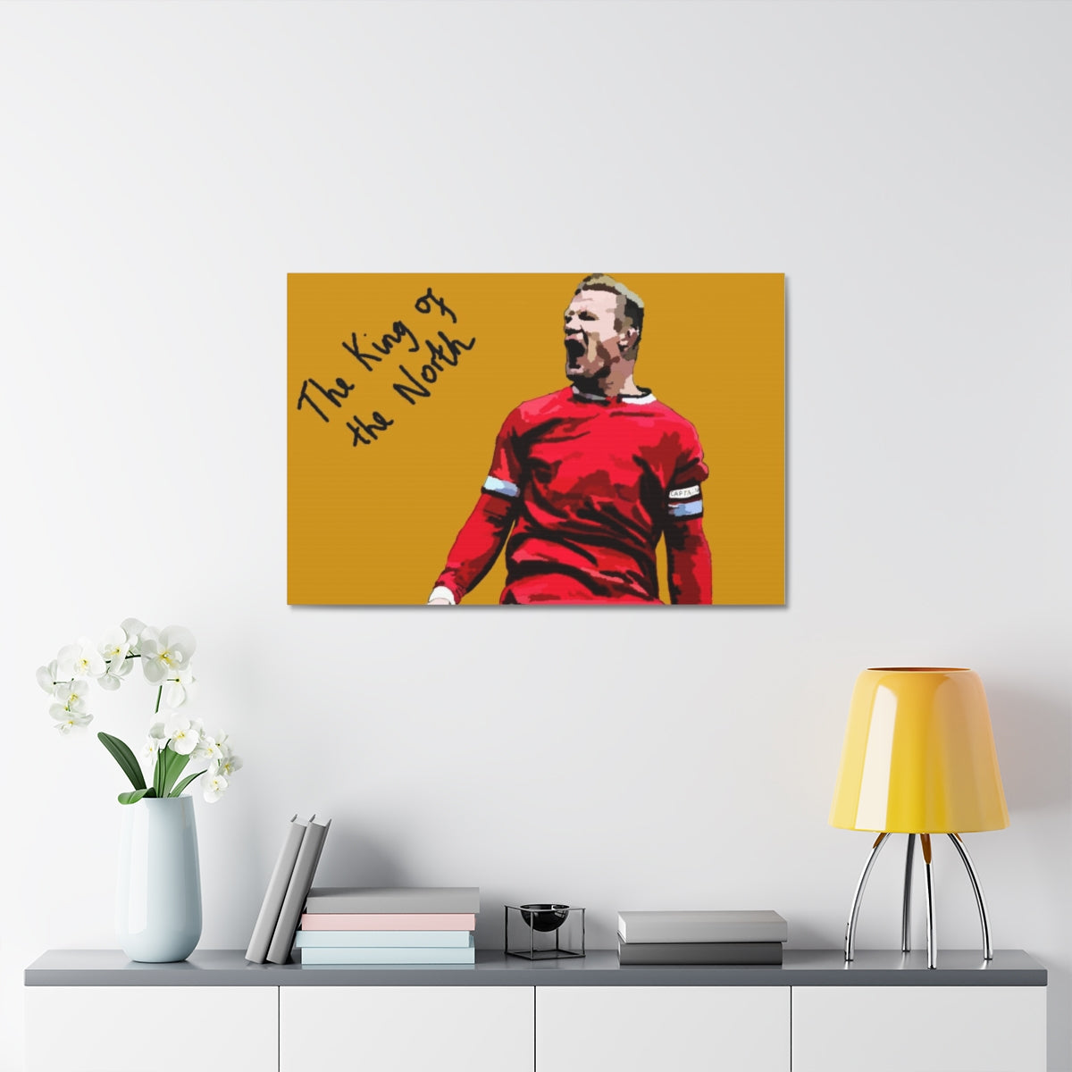 The King of The North Satin Canvas